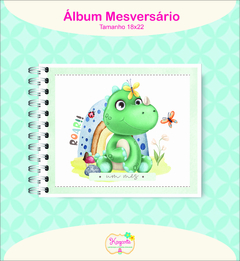 Álbum Mesversário - Dinossauro - comprar online