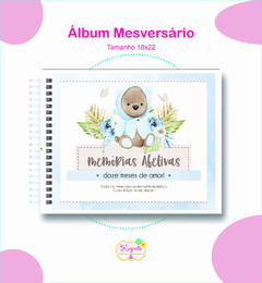 Álbum Mesversário - Ursinho - comprar online