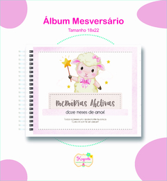 Álbum Mesversário - Ovelhinha Menina - comprar online