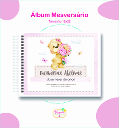 Álbum Mesversário - Ursinha - comprar online