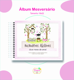 Álbum Mesversário - Jardim - comprar online