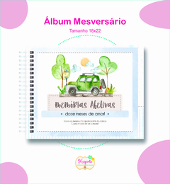 Álbum Mesversário - Carrinho - comprar online