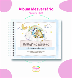 Álbum Mesversário - Ursinho - comprar online