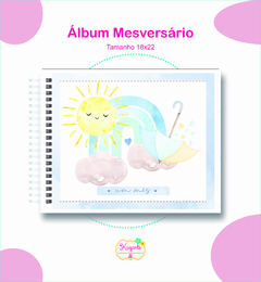 Álbum Mesversário - Chuva de Amor Menino na internet