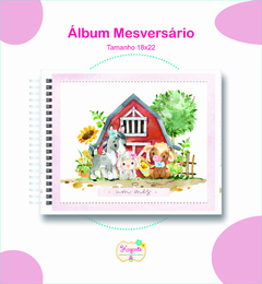 Álbum Mesversário - Fazendinha Menina na internet