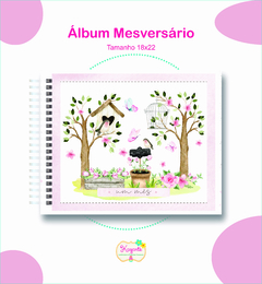 Álbum Mesversário - Jardim na internet