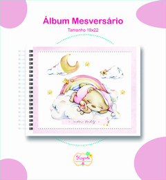 Álbum Mesversário - Ursinha na internet