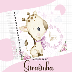 Álbum Mesversário - Girafinha Menina