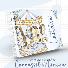 Álbum Mesversário - Carrossel Menino