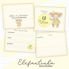 Álbum Mesversário - Elefante Menina - comprar online