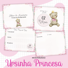 Álbum Mesversário - Ursinha Princesa - comprar online