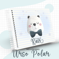 Álbum Mesversário - Urso Polar