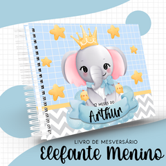 Álbum Mesversário - Elefante Menino