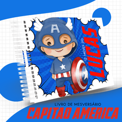 Álbum Mesversário - Capitão América