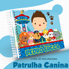 Álbum Mesversário - Patrulha Canina