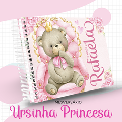 Álbum Mesversário - Ursinha Princesa