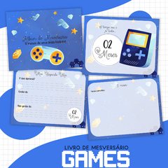 Álbum Mesversário - Games - comprar online