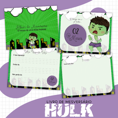 Álbum Mesversário - Hulk - comprar online