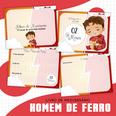 Álbum Mesversário - Homem de Ferro - comprar online