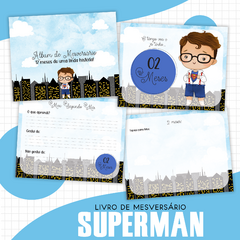 Álbum Mesversário - Superman - comprar online