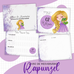 Álbum Mesversário - Rapunzel - comprar online