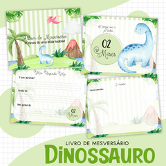 Álbum Mesversário - Dinossauro Menino - comprar online