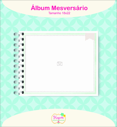 Álbum Mesversário - Baby Floral - comprar online