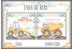 Livro do Bebê - Trator