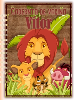 Caderneta de Vacinas - Rei Leão