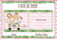 Livro do Bebê - Safari Menina