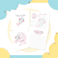 Livro do Bebê - Balão Menina - comprar online