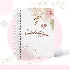 Caderno Floral