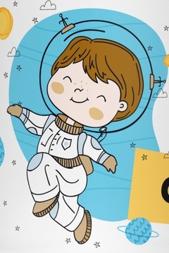 Imagem do Livro do Bebê - Astronauta Menino