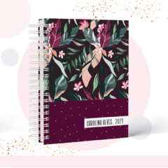 Caderno Floral - loja online