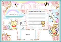 Livro do Bebê - Pooh Menina - comprar online