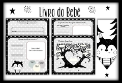 Livro do Bebê - Raposa Minimalista - comprar online