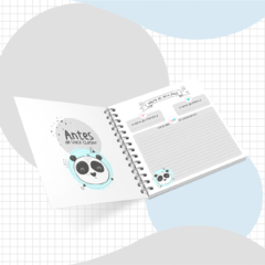 Livro do Bebê - Panda Minimalista na internet