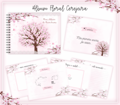 Álbum Recordações 1 a 5 anos - Floral Cerejeira