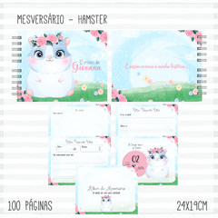 Álbum Mesversário - Hamster