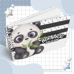 Álbum Mesversário - Panda Menino