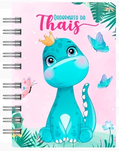 Caderneta de Vacinas - Dinossauro Menina