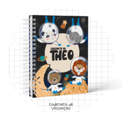 Caderneta de Vacinas - Astronauta Animais