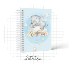 Caderneta de Vacinas - Elefante Menino