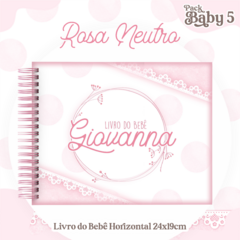 Livro do Bebê - Rosa