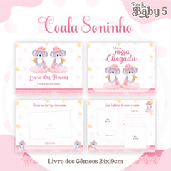 Livro do Bebê - Gêmeas Coala - comprar online