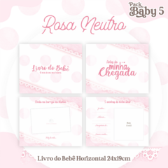 Livro do Bebê - Rosa - comprar online