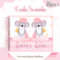 Livro do Bebê - Gêmeas Coala