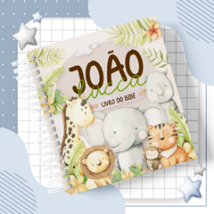 Livro do Bebê - Safari Menino