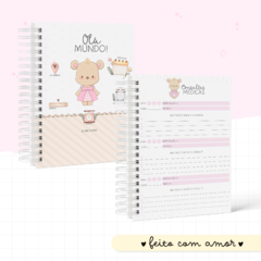 Caderneta de Vacinas - Ursinha Princesa - comprar online