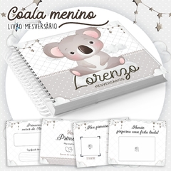 Álbum Mesversário - Coala Menino